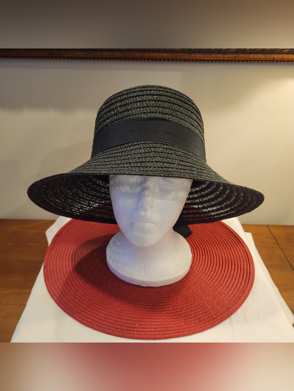 👒EUC~MAGID Wide-Brim Straw Sun Hat